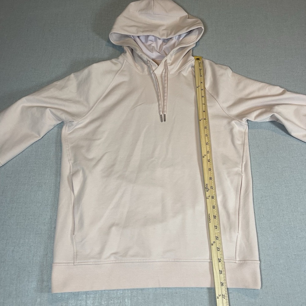 Lululemon City Sweat Hoodie Mens‎ Medium Pink Performance Pullover French Terry - Picture 9 of 9